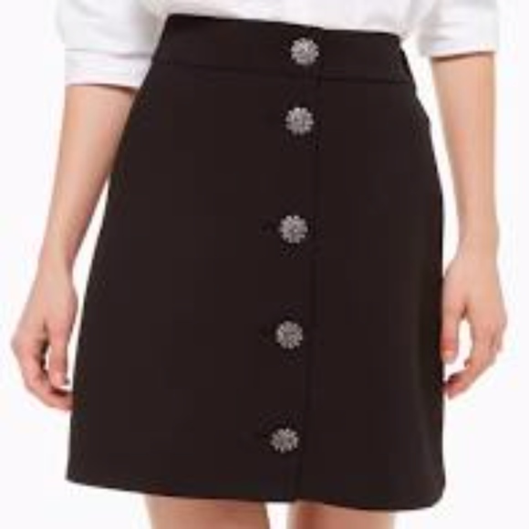 kate spade Dresses & Skirts - NWT Kate spade jewel button skirt size 8 kate spade Dresses & Skirts - NWT Kate spade jewel button skirt size 8